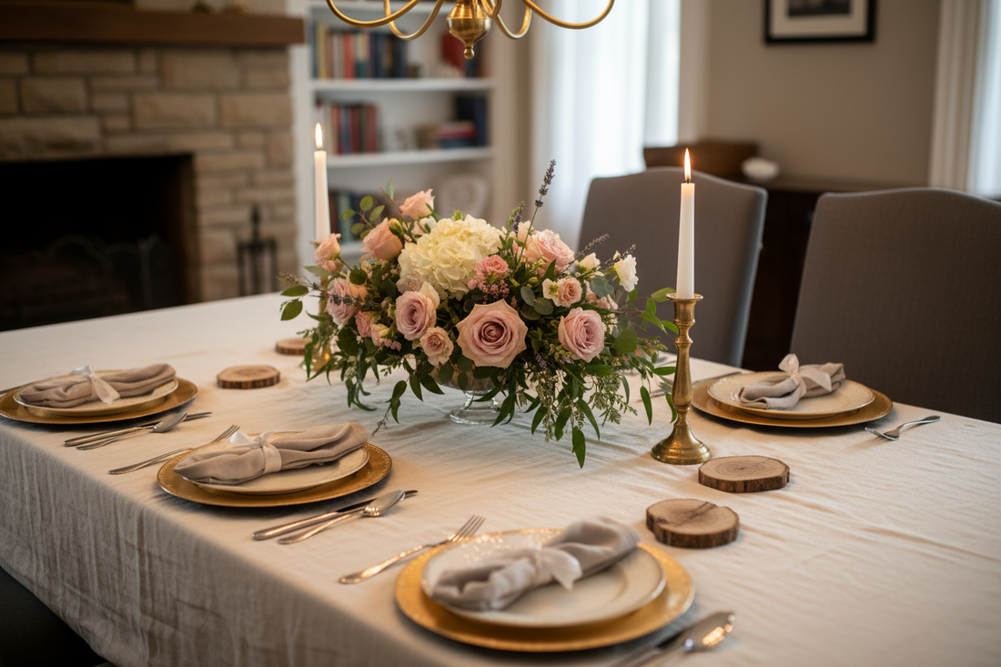 🍽️ Set the Table Like a Restaurant: The Simple Formula for a Beautiful Home Dining Experience