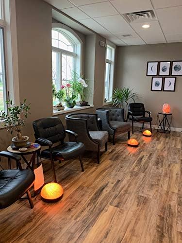 Himalayan Secrets® Salt Dome Lamp | for Warming Up Hands and Feet (9" Diameter)