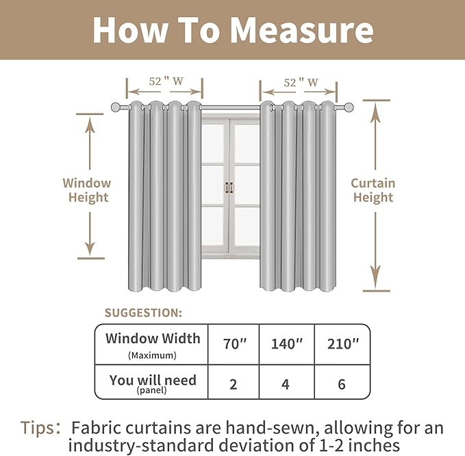 LAMIT Burnt Orange Linen Curtains 95 Inch Length 2 Panels, Linen Textured Light Filtering Drapes for Living Room/Bedroom Country Semi Sheer Window Treatments with Bronze Grommet, 52 x 95 Inch