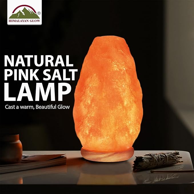Himalayan Glow Salt Lamp with Dimmer Switch 5-7 lbs