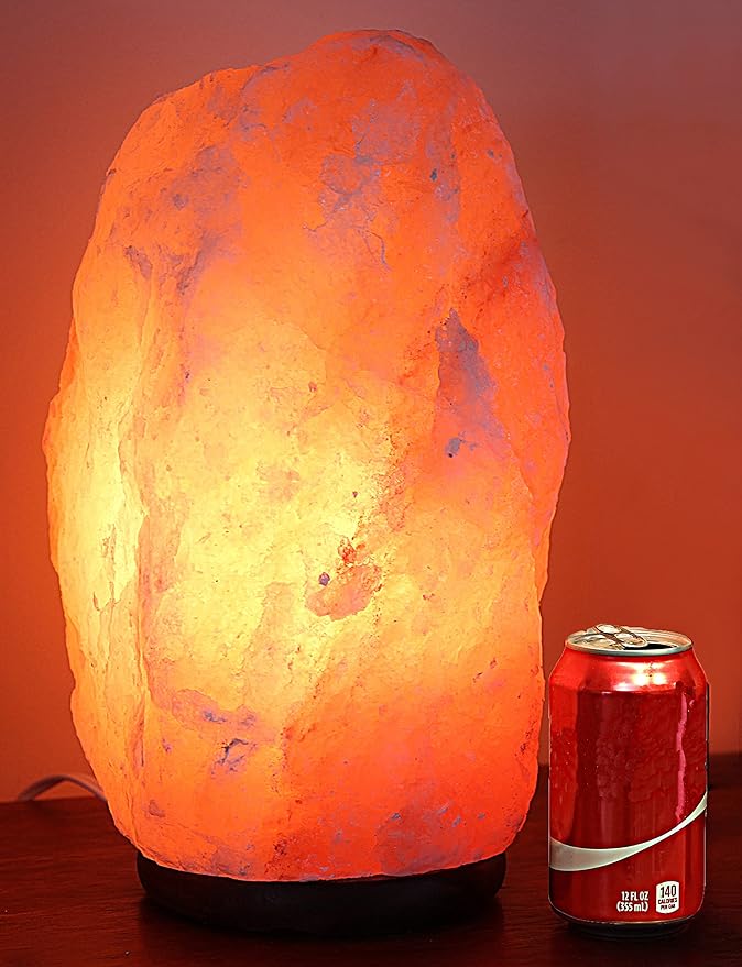 Giant Natural Himalayan Crystal Rock Salt Lamp 35~45 lbs
